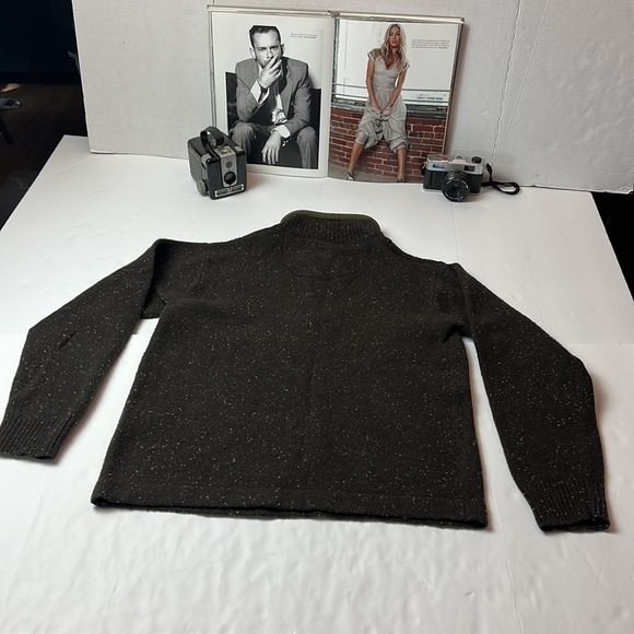 Woolrich 1/4 zip up pull over lambs wool sweater - Picture 10 of 10